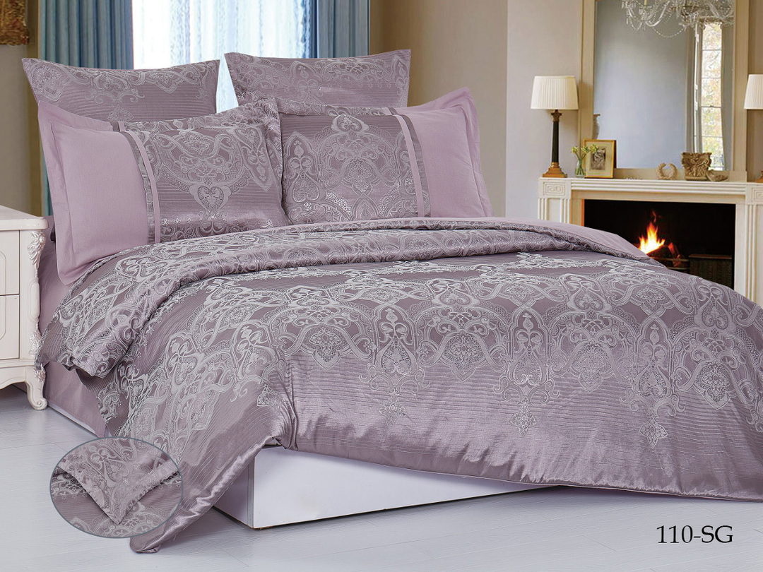 КПБ 2сп сатин-жаккард Satin Jacquard SG Клео <SG-110>