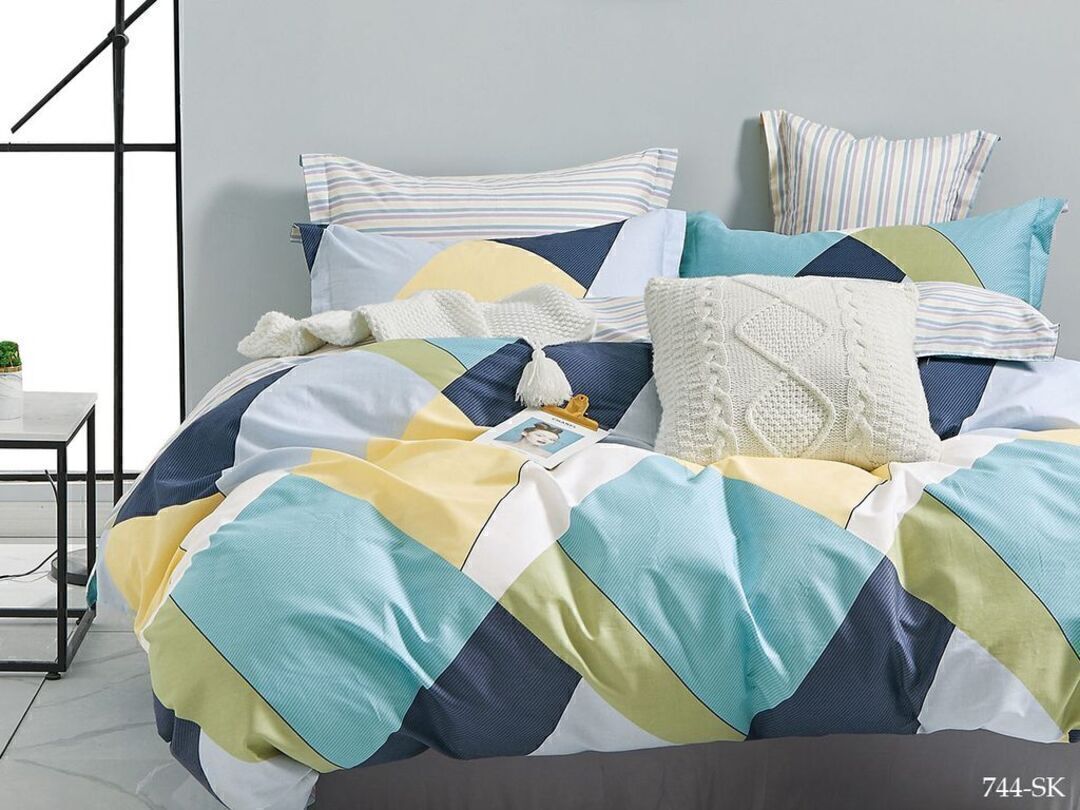 КПБ 1,5сп сатин в коробке (нав 70*70) Satin de Luxe SK Клео <744-SK>