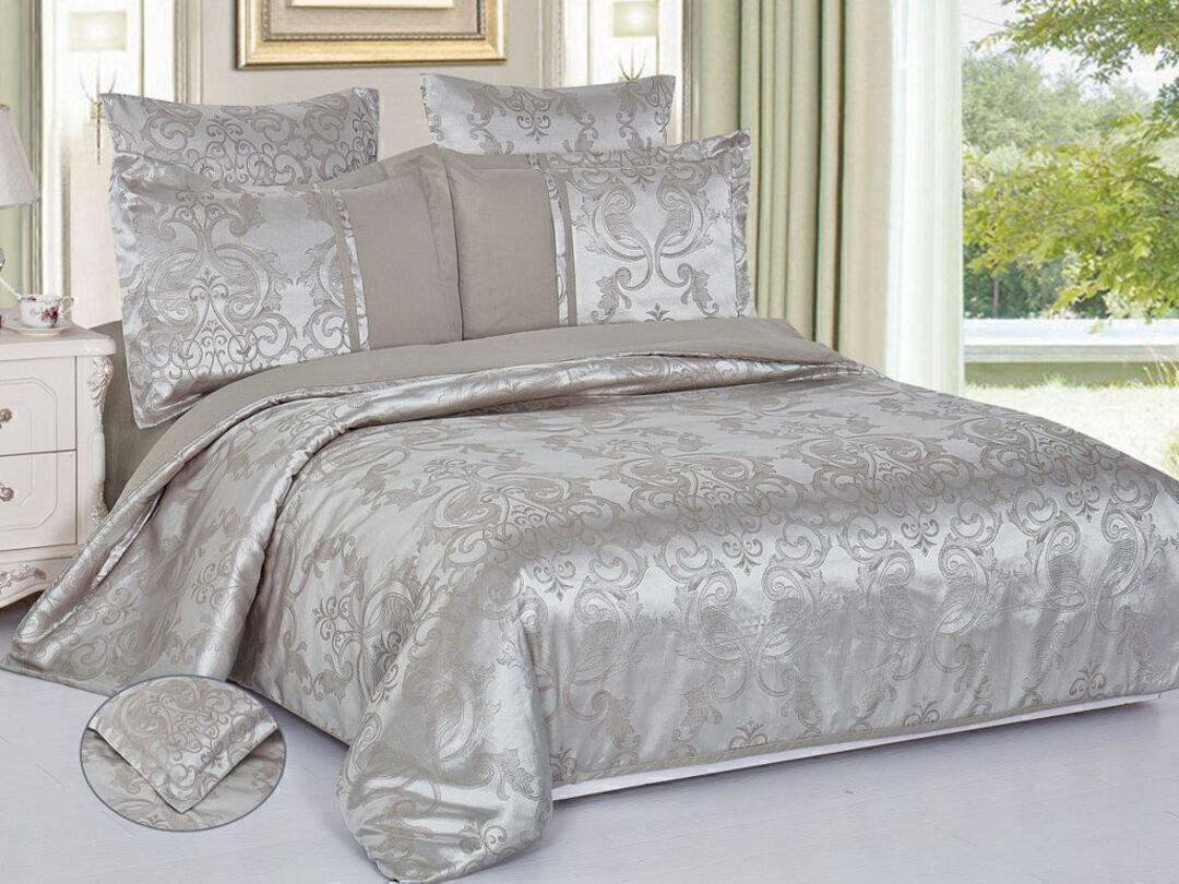 КПБ семейный сатин-жаккард Satin Jacquard SG Клео <SG-108>