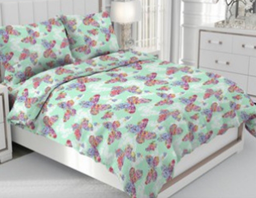 Простыня 2сп бязь 125 (180*210) Реноме <70480-2 Агриппина> (арт.35/105)