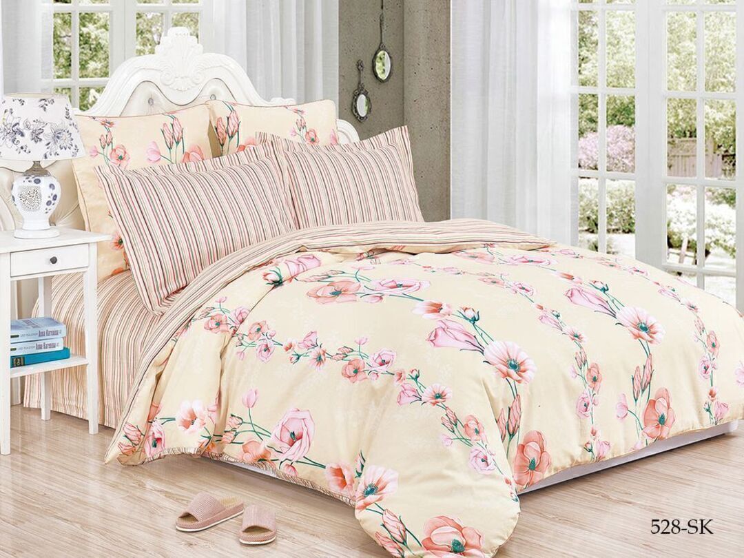 КПБ 2сп сатин в коробке (нав 70*70) Satin de Luxe SK Клео <528-SK>