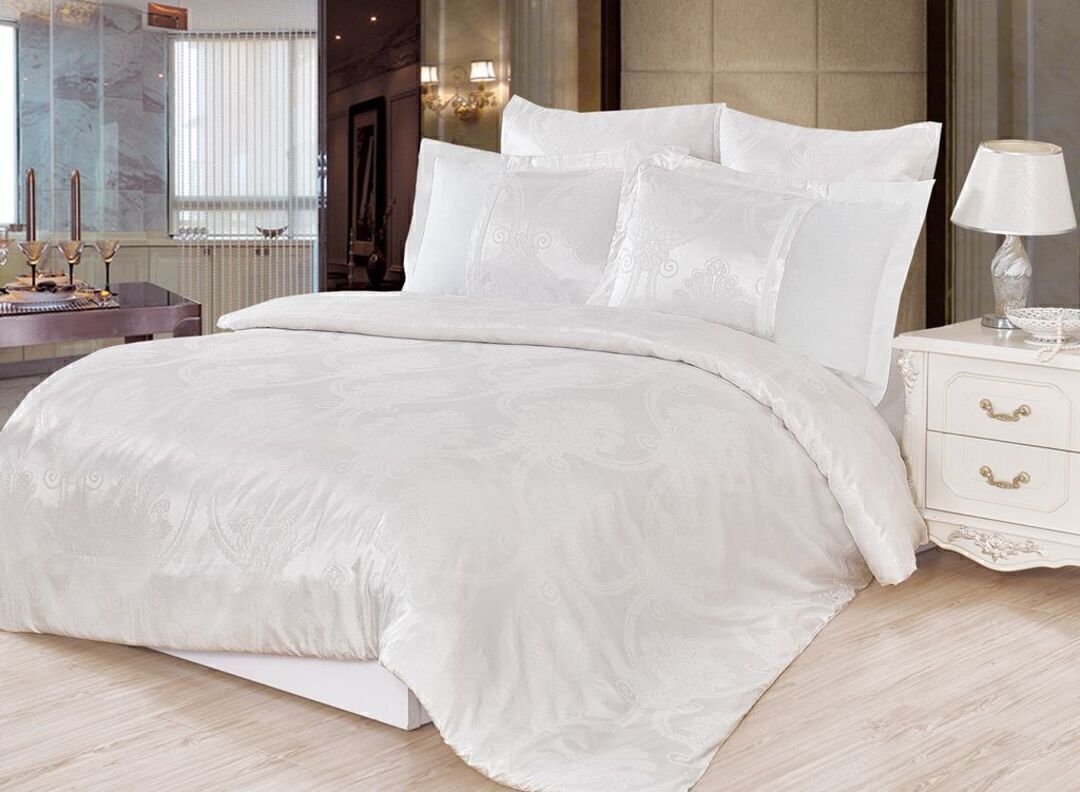 КПБ евро сатин-жаккард Satin Jacquard SG Клео <SG-091>