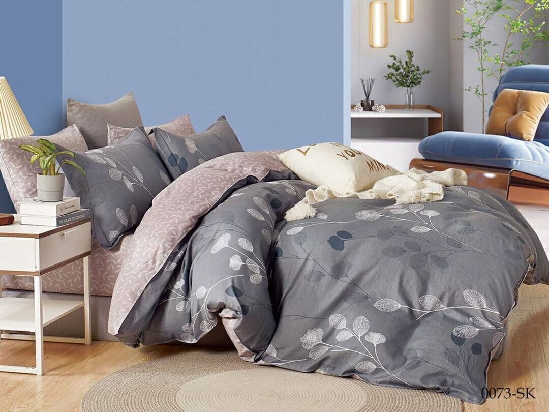 КПБ 1,5сп сатин в коробке (нав 50*70) Satin de Luxe SK Клео <0073-SK>