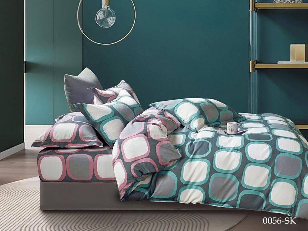 КПБ 2сп сатин в коробке (нав 70*70) Satin de Luxe SK Клео <0056-SK>
