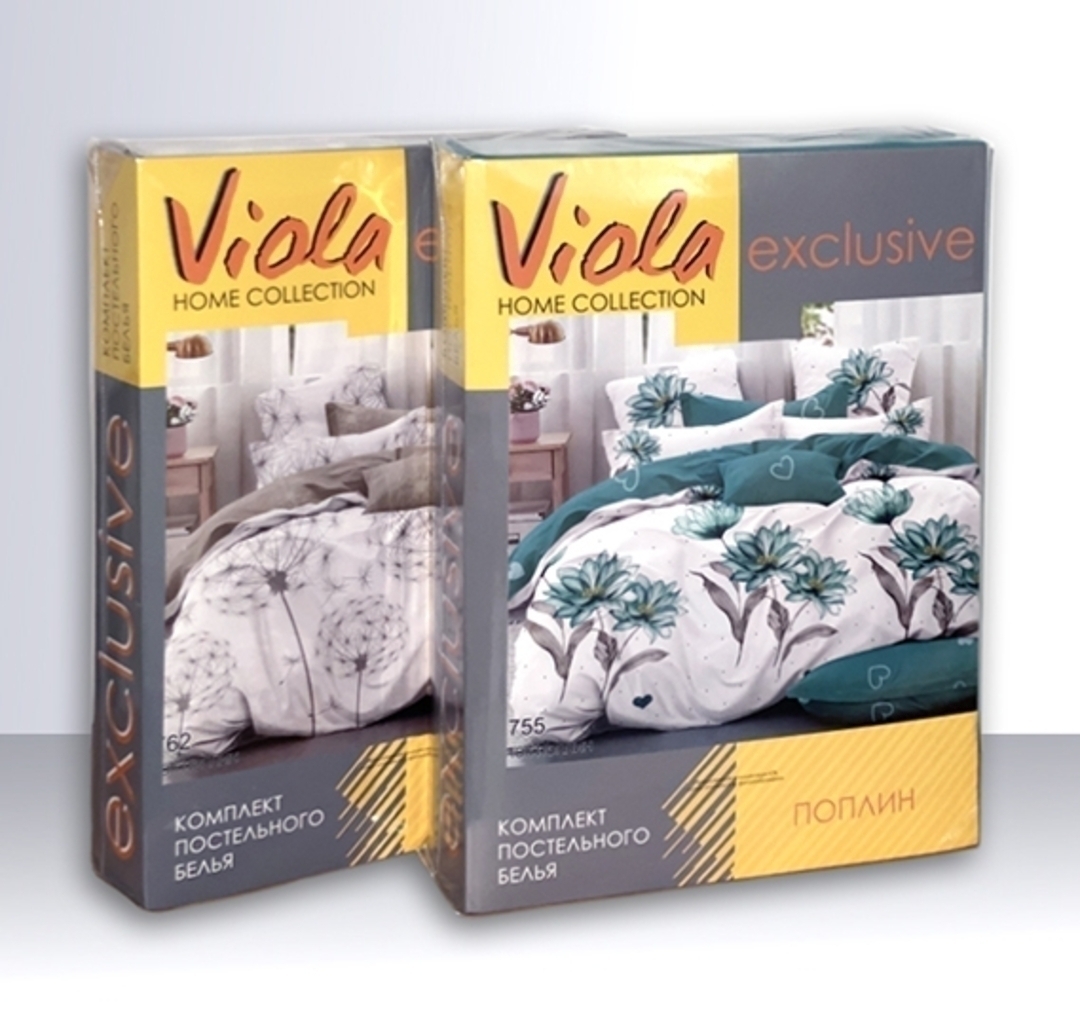 КПБ  поплин Exclusive Viola <ПВ20-1362>