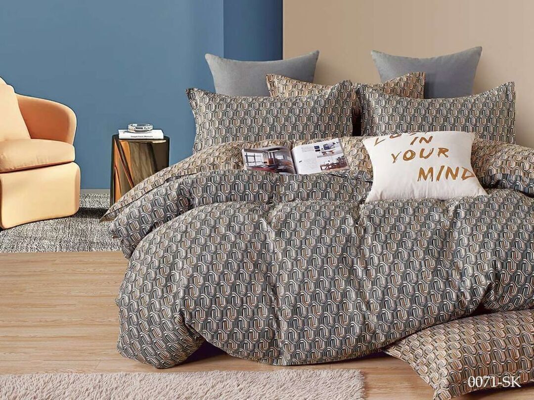 КПБ 1,5сп сатин в коробке (нав 50*70) Satin de Luxe SK Клео <0071-SK>
