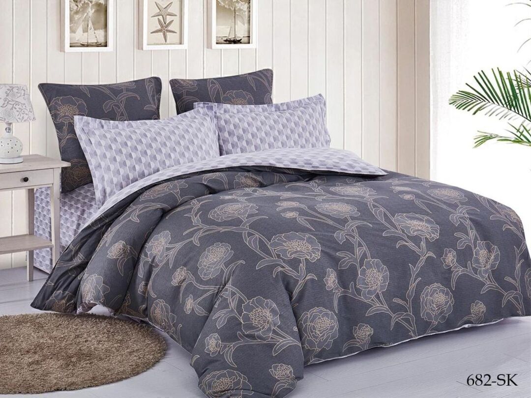 КПБ 2сп сатин в коробке (нав 70*70) Satin de Luxe SK Клео <682-SK>