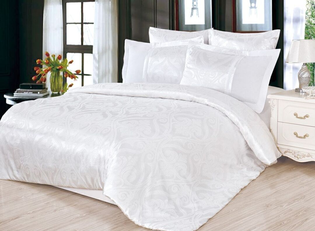 КПБ семейный сатин-жаккард Satin Jacquard SG Клео <SG-101>