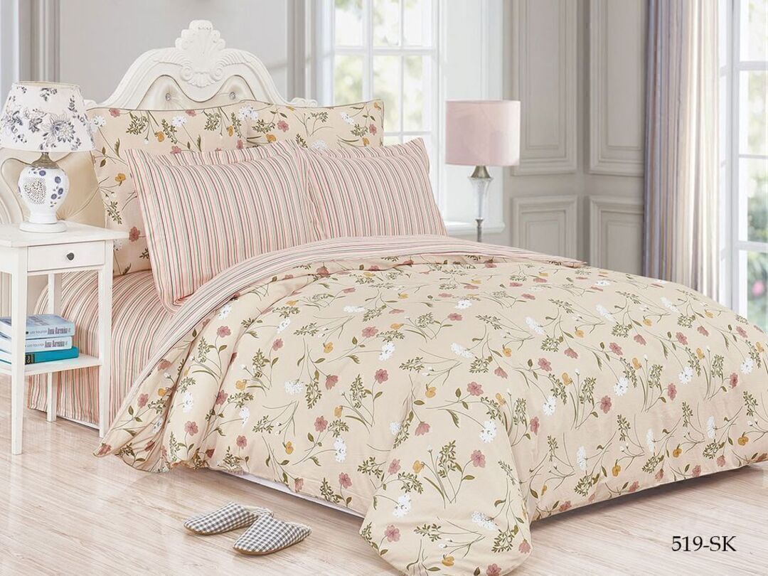 КПБ 2сп сатин в коробке (нав 70*70) Satin de Luxe SK Клео <519-SK>