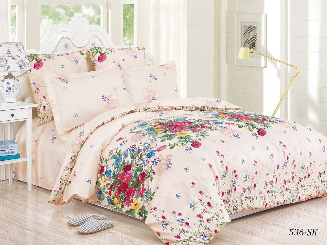 КПБ 2сп сатин в коробке (нав 70*70) Satin de Luxe SK Клео <536-SK>