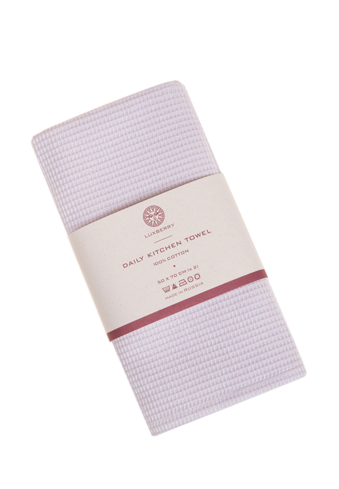 Набор кухонных полотенец DAILY KITCHEN TOWEL Luxberry <2 полотенца в наборе 50*70,лавандовый>