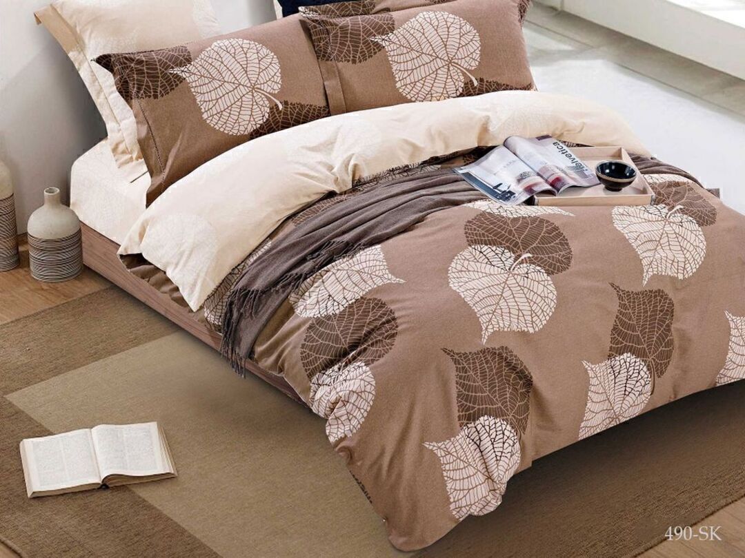 КПБ евро сатин в коробке Satin de Luxe SK Клео <490-SK>