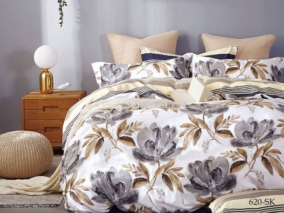 КПБ 2сп сатин в коробке (нав 70*70) Satin de Luxe SK Клео <620-SK>