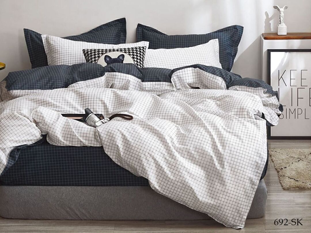КПБ 2сп сатин в коробке (нав 70*70) Satin de Luxe SK Клео <692-SK>
