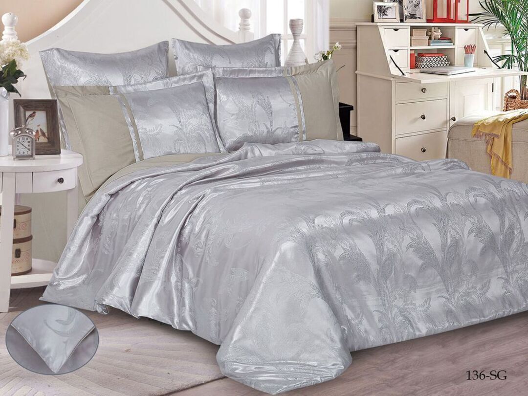 КПБ 2сп сатин-жаккард Satin Jacquard SG Клео <SG-136>