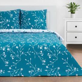 КПБ 1,5сп поплин Этель <Flowers-2, нав.70*70-2шт>