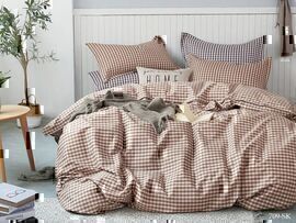 КПБ евро сатин в коробке Satin de Luxe SK Клео <709-SK>