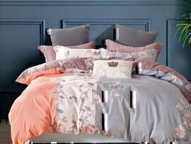 КПБ евро сатин в коробке Satin de Luxe SK Клео <705-SK>
