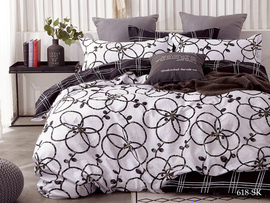 КПБ 1,5сп сатин в коробке (нав 70*70) Satin de Luxe SK Клео <618-SK>