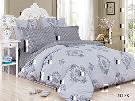 КПБ 2сп сатин в коробке (нав 70*70) Satin de Luxe SK Клео <512-SK>