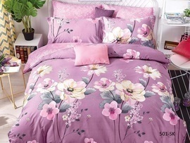 КПБ 2сп сатин в коробке (нав 70*70) Satin de Luxe SK Клео <501-SK>