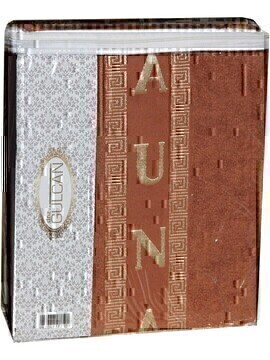 Набор для сауны Гюрсан, Свен в пакете 2 предмета <22/056, женская, килт+чалма>